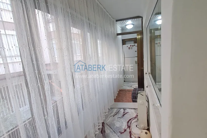 Purchase  Квартира 2+1 в центре Алании с мебелью, отдельной кухней и застекленным балконом  11 