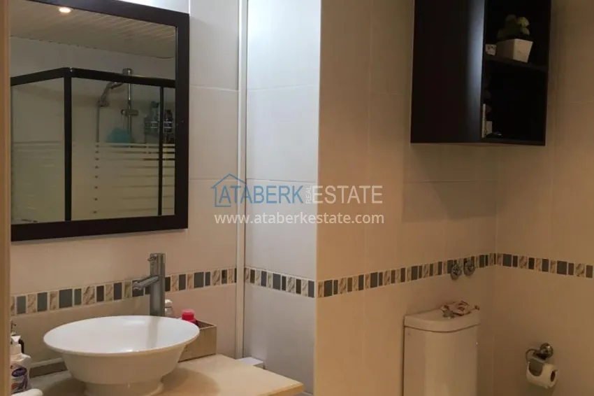 Purchase  Three-room furnished apartment with mountain views in the Tosmur area. 12 