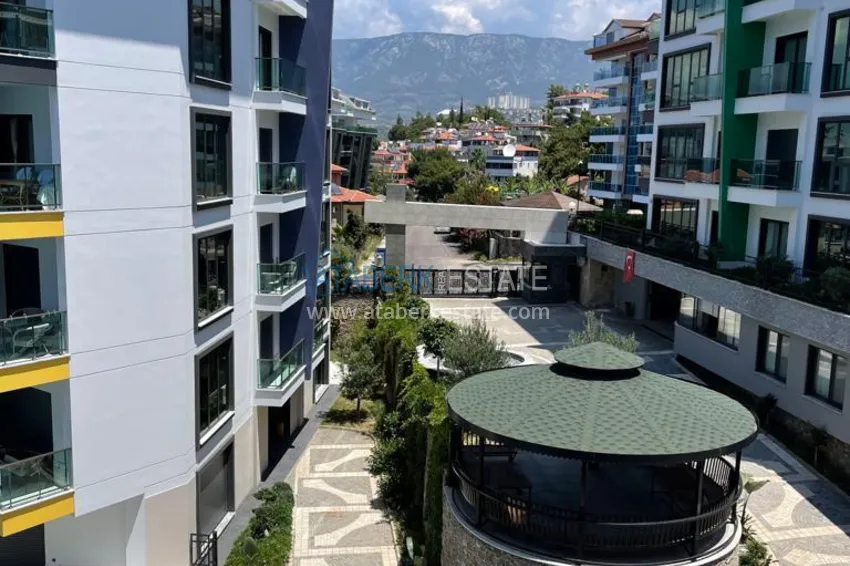 Purchase  Furnished 1+1 apartment in a complex on the seafront — Alanya, Kargicak district 12 