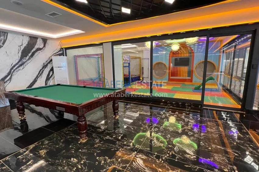 1+1 apartment for rent in Mahmutlar in a luxurious residential complex D-38 12