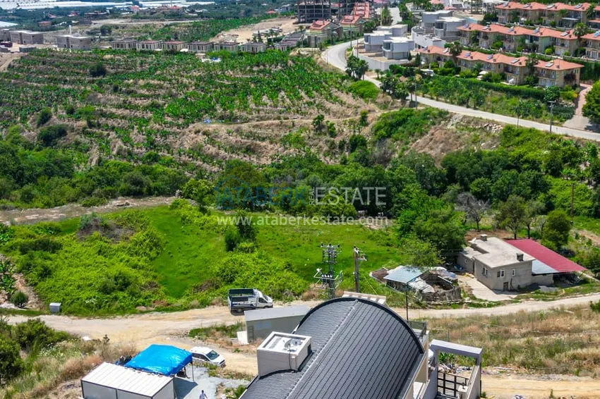 Property for citizenship! Detached luxury villa with stunning views in Kargicak area 12 