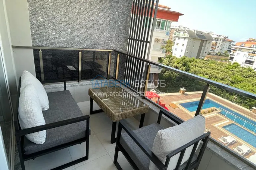 Purchase One bedroom apartment for rent in a modern residential complex — Alanya, Oba district No. 13 10 