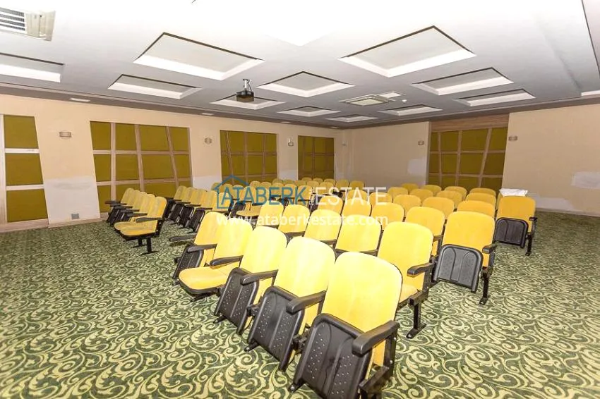 Furnished studio apartments in a prestigious residential complex - Cikcilli district, Alanya 15 