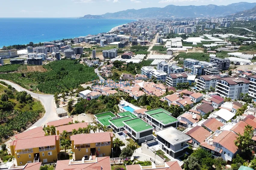A complex of luxury villas - Kargicak district, Alanya. Citizenship Real Estate 13 