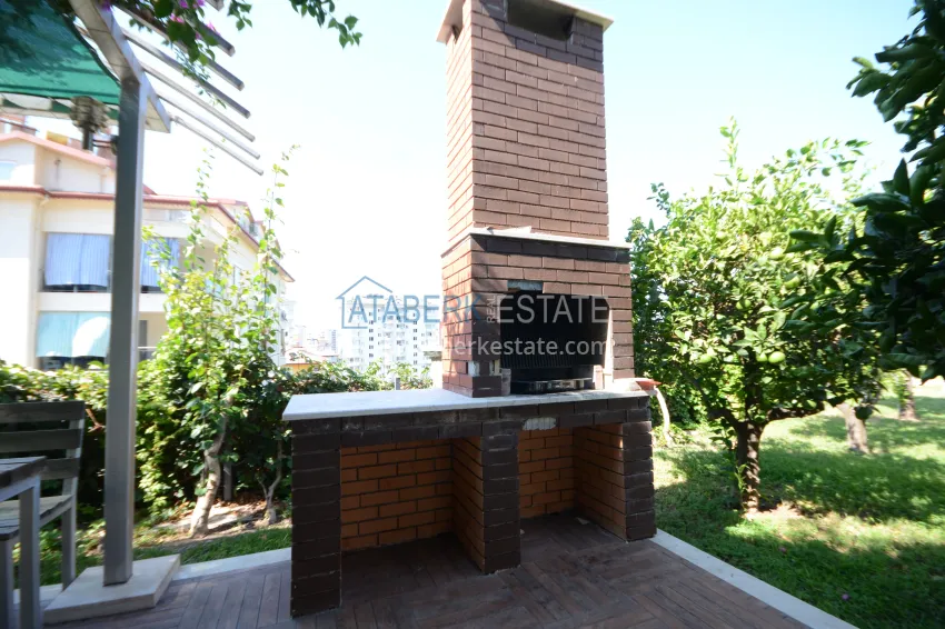 Three-room apartment with furniture in a luxury residential complex in the Cikcilli area 14 