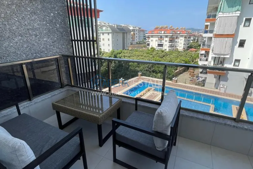 Purchase One bedroom apartment for rent in a modern residential complex — Alanya, Oba district No. 13 11 