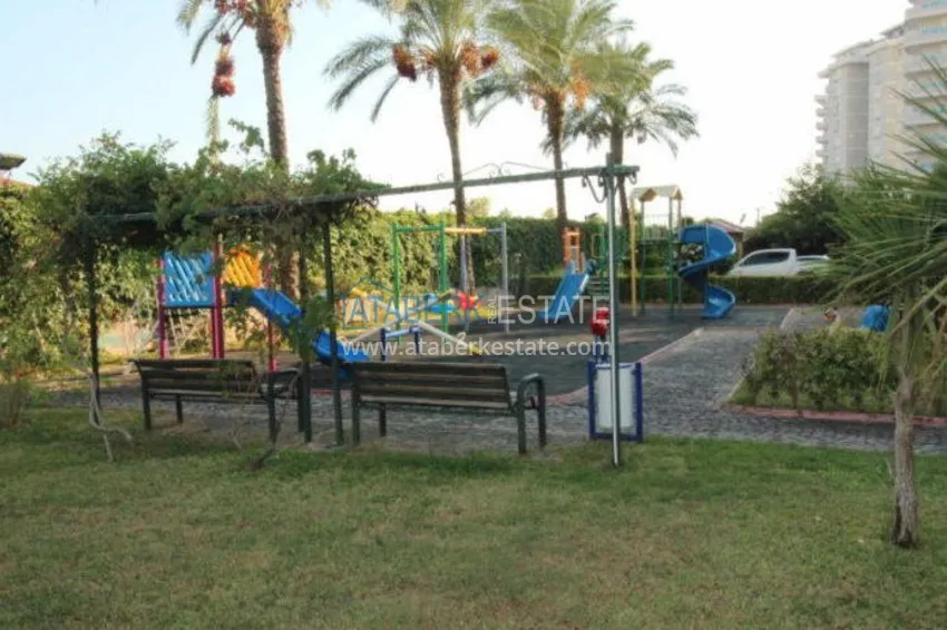 Real estate for residence permit. Apartment with furniture and glazed balcony in Tosmur - Alanya 16 