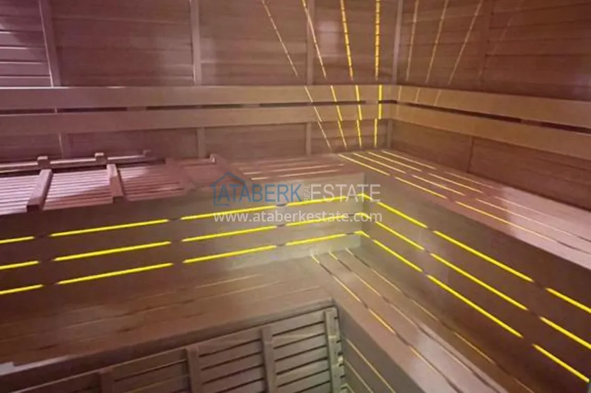 1+1 furnished apartment in a premium complex, Mahmutlar district — Alanya 15 