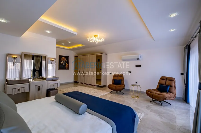 Purchase  Property for citizenship! Detached luxury villa with stunning views in Kargicak area 14 