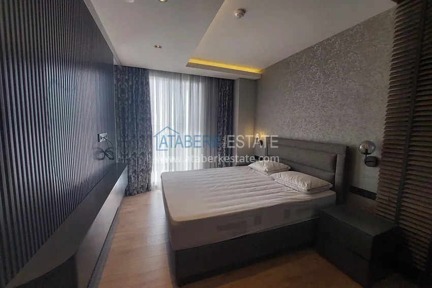 Purchase Rent a two-level premium villa with a private pool in Mahmutlar 16 