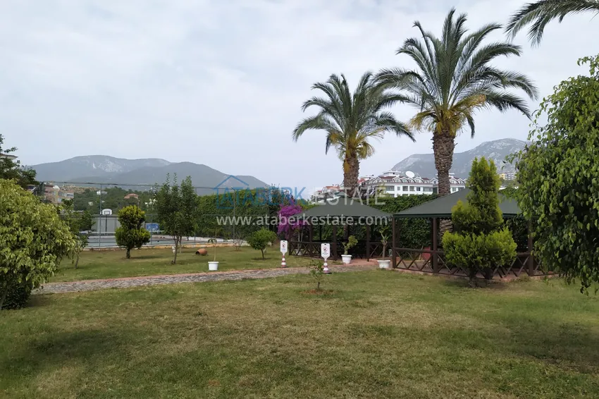 Real estate for residence permit. Apartment with furniture and glazed balcony in Tosmur - Alanya 18 