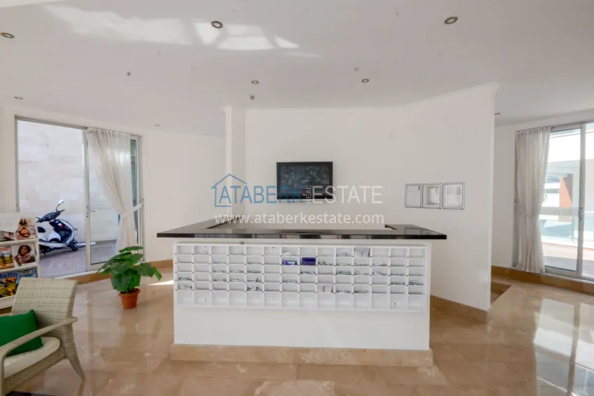 Three-room apartment with furniture in a luxury residential complex in the Cikcilli area 17 