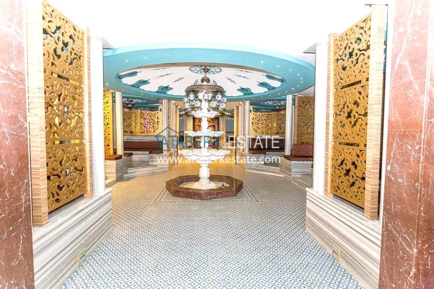 Furnished studio apartments in a prestigious residential complex - Cikcilli district, Alanya 20 