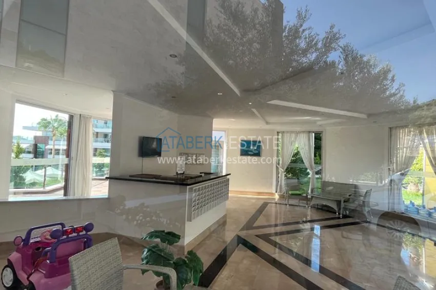 Three-room apartment with furniture in a luxury residential complex in the Cikcilli area 18 