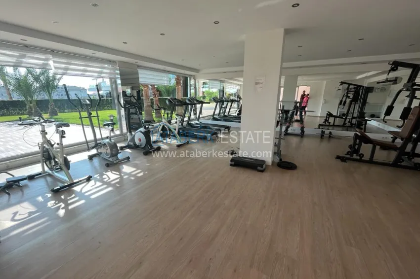 Three-room apartment with furniture in a luxury residential complex in the Cikcilli area 20 