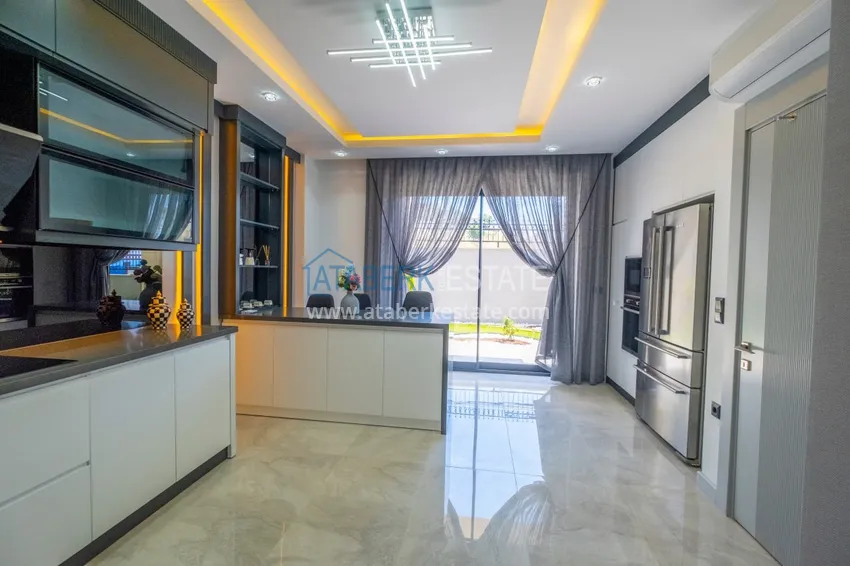 Purchase  Property for citizenship! Detached luxury villa with stunning views in Kargicak area 1 