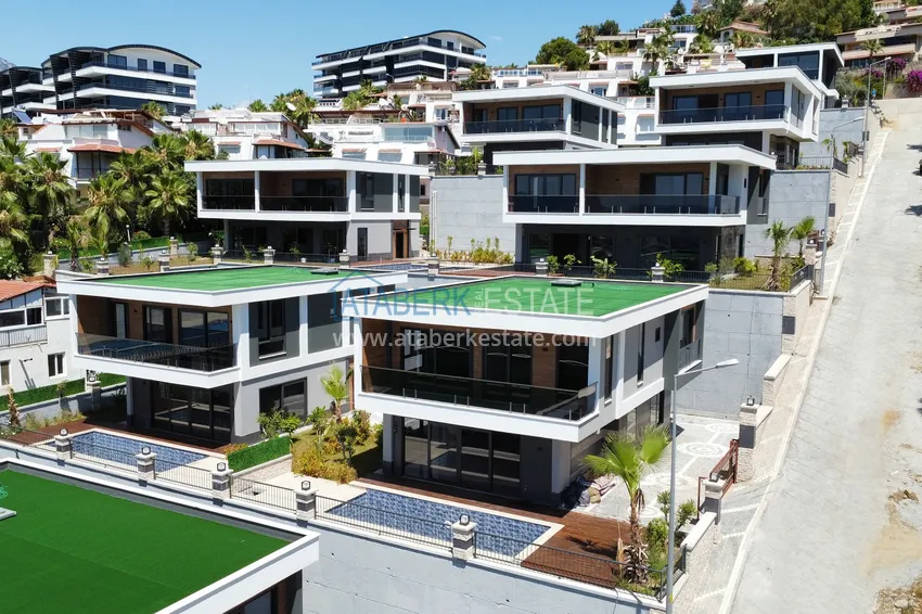 A complex of luxury villas - Kargicak district, Alanya. Citizenship Real Estate 1 
