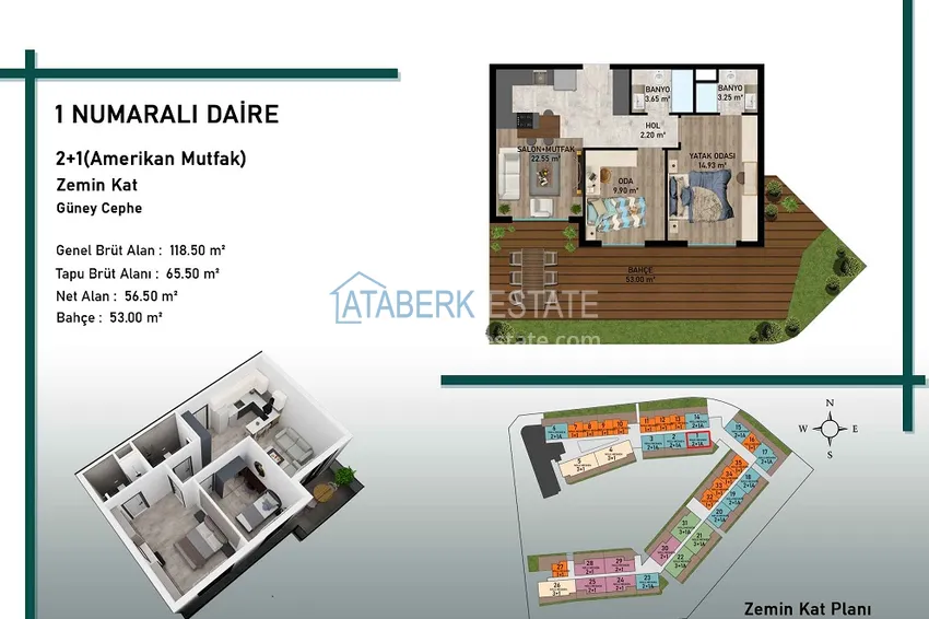 Buy cheap The new premium complex project is the one-of-a-kind main “skyscraper” of Altintash district, Antalya 2 