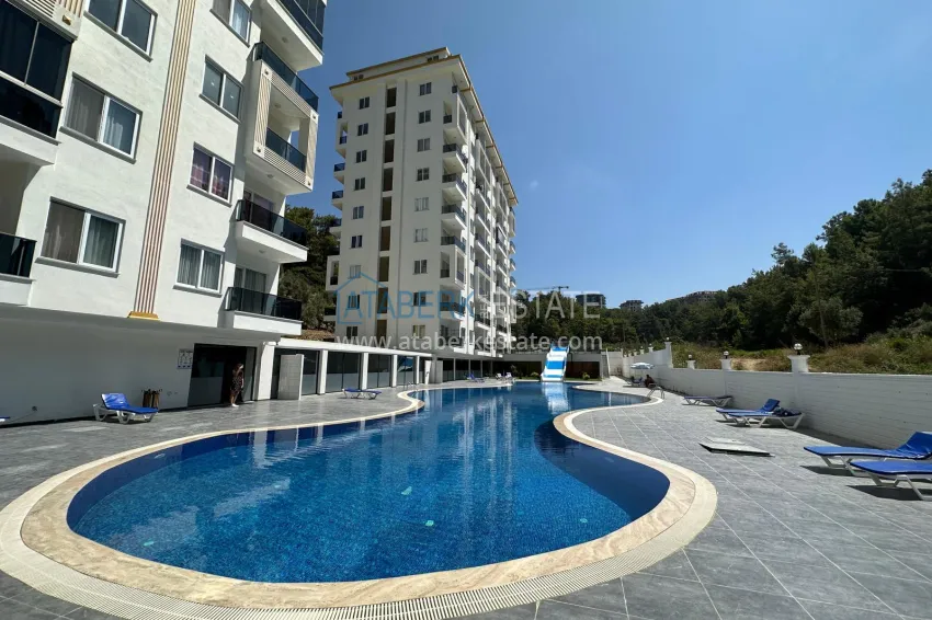 Furnished 1+1 apartment with mountain views, Avsallar district — Alanya 1
