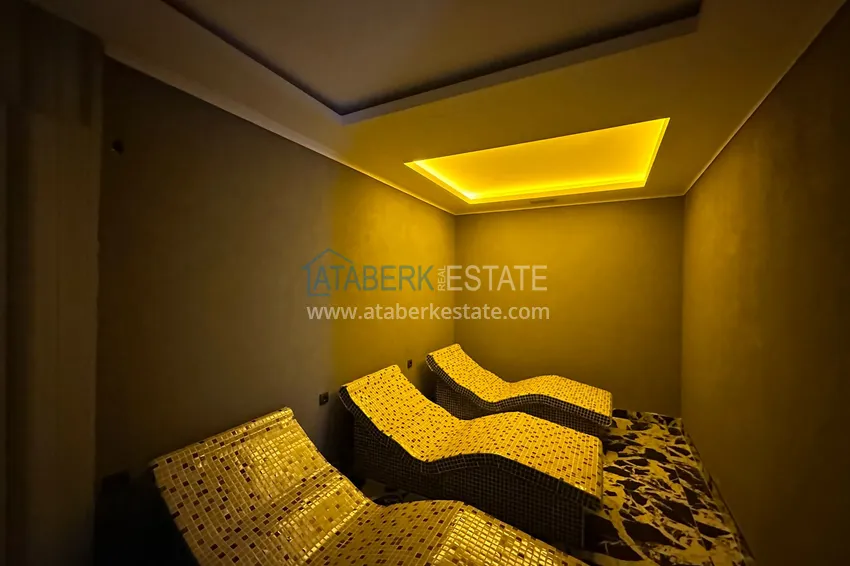 3+1 apartment from the owner with new furniture in a new building - Oba district, Alanya 20 