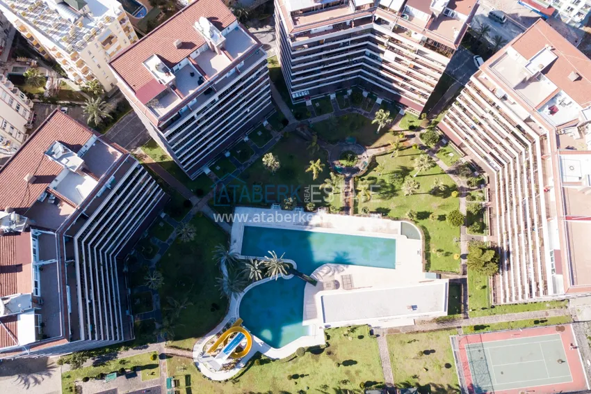 Real estate for residence permit. Apartment with furniture and glazed balcony in Tosmur - Alanya 23 