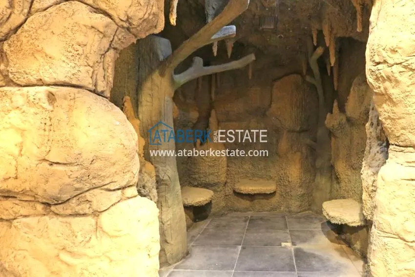 Furnished studio apartments in a prestigious residential complex - Cikcilli district, Alanya 24 