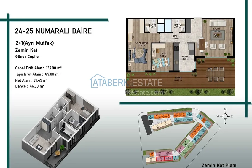 Buy cheap The new premium complex project is the one-of-a-kind main “skyscraper” of Altintash district, Antalya 4 