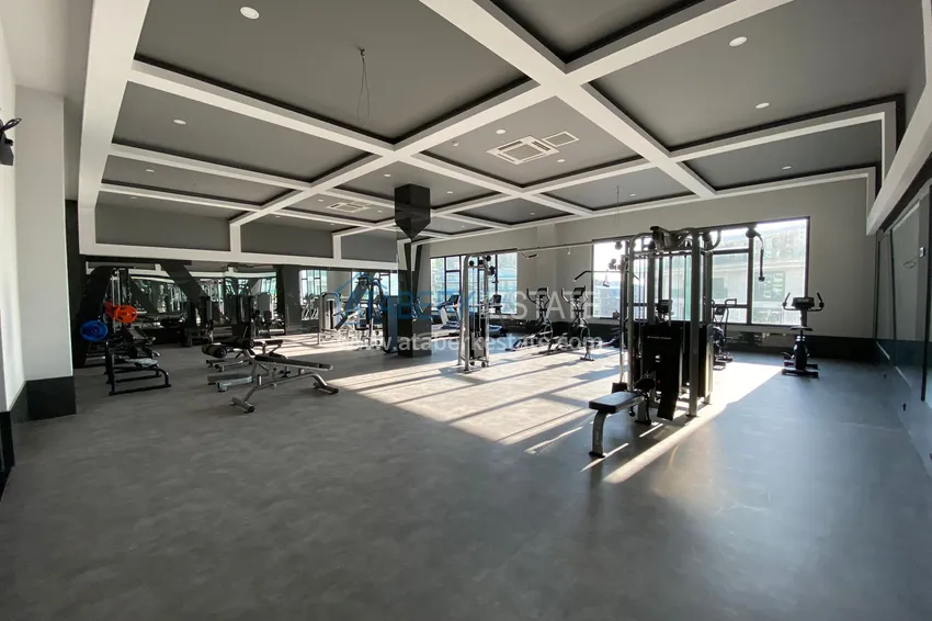 Furnished 1+1 apartment in a complex on the seafront — Alanya, Kargicak district 25 