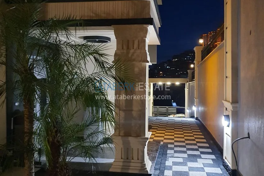 Property for citizenship! Detached luxury villa with stunning views in Kargicak area 24 