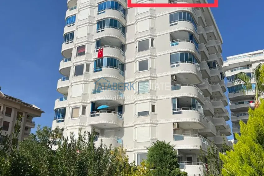 Apartment 2+1 with sea views in a complex on the first coast, Tosmur - Alanya 26 