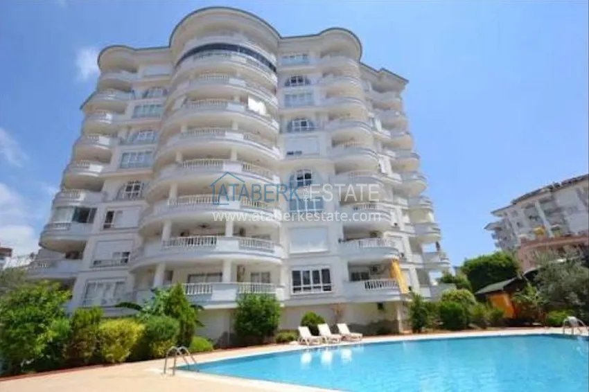 Three-room furnished apartment with mountain views in the Tosmur area. 2 