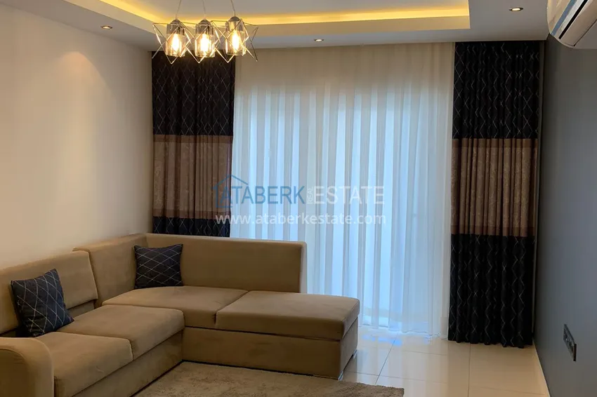 Purchase 1 + 1 apartment furnished in a premium complex, Tosmur area - Alanya 2 