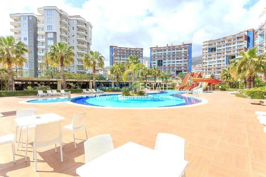 Furnished studio apartments in a prestigious residential complex - Cikcilli district, Alanya 4 