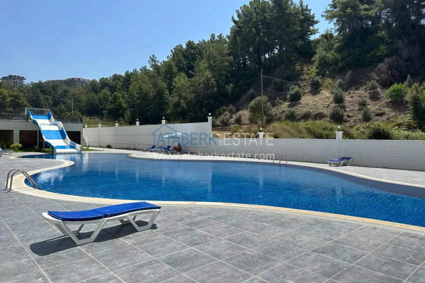 Furnished 1+1 apartment with mountain views, Avsallar district — Alanya 2