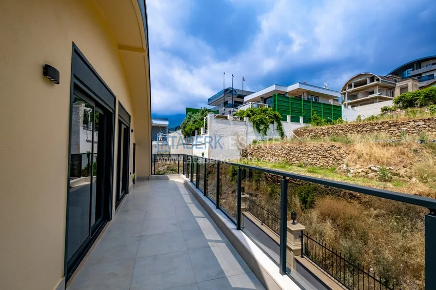 Purchase  Property for citizenship! Detached luxury villa with stunning views in Kargicak area 33 