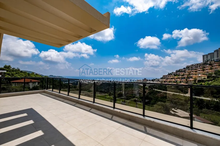 Purchase  Property for citizenship! Detached luxury villa with stunning views in Kargicak area 35 