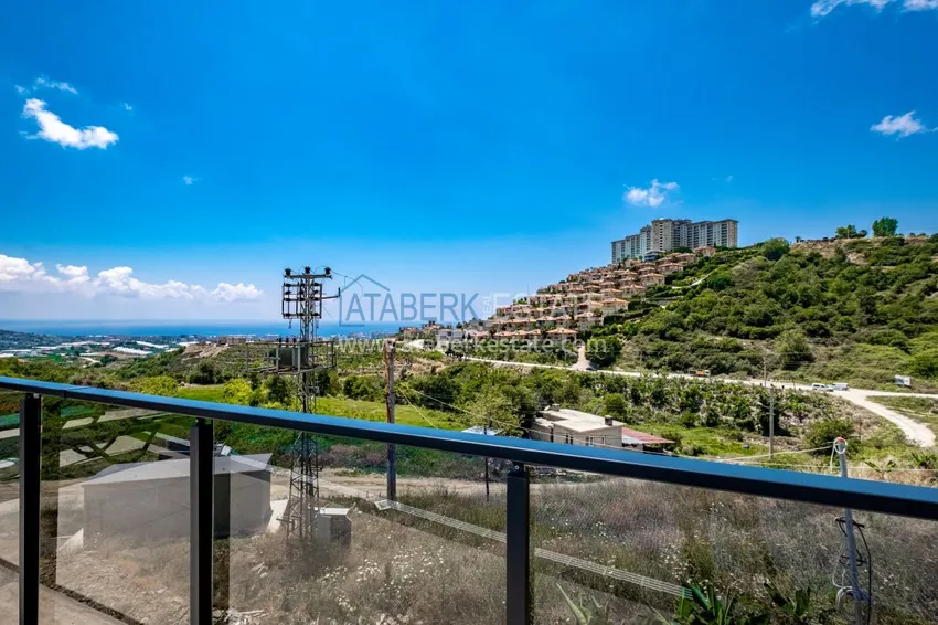 Purchase  Property for citizenship! Detached luxury villa with stunning views in Kargicak area 37 