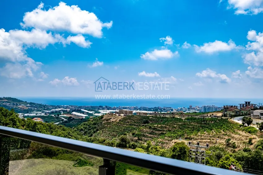 Purchase  Property for citizenship! Detached luxury villa with stunning views in Kargicak area 39 