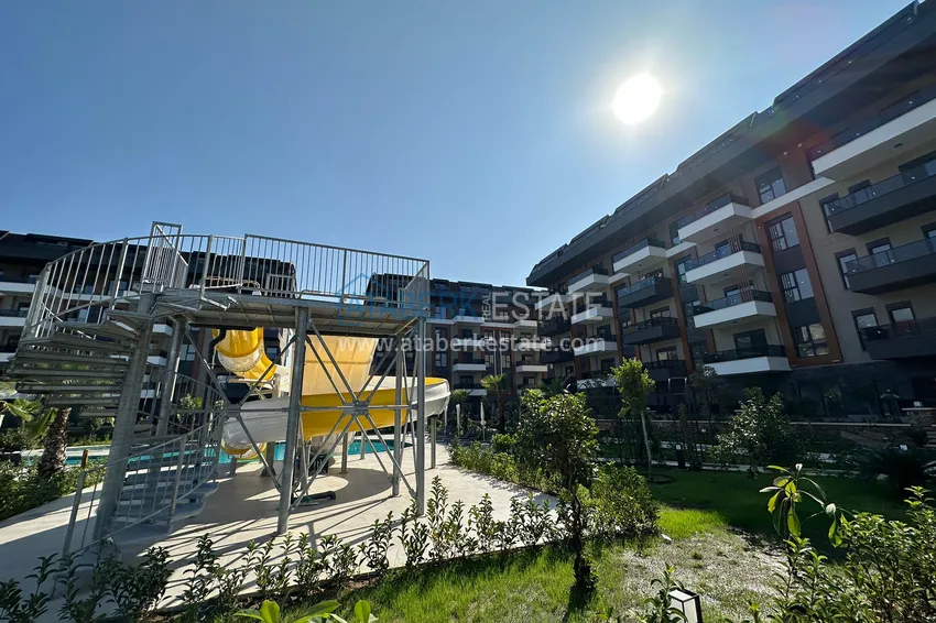 3+1 apartment from the owner with new furniture in a new building - Oba district, Alanya 3 