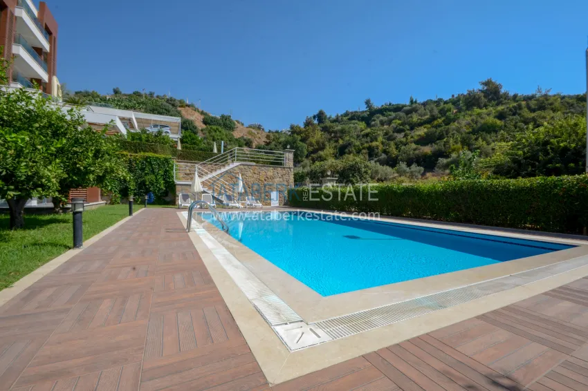 Three-room apartment with furniture in a luxury residential complex in the Cikcilli area 4 