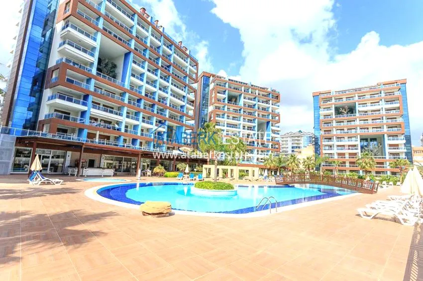 Furnished studio apartments in a prestigious residential complex - Cikcilli district, Alanya 5 