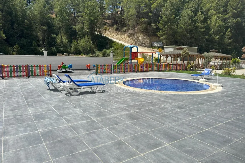 Furnished 1+1 apartment with mountain views, Avsallar district — Alanya 3