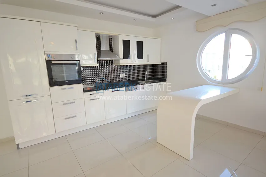 Purchase Furnished 1+1 apartment with side sea view, Kestel district — Alanya 3 