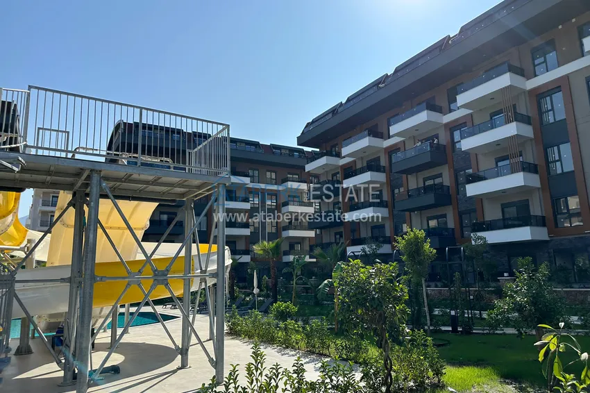 3+1 apartment from the owner with new furniture in a new building - Oba district, Alanya 4 