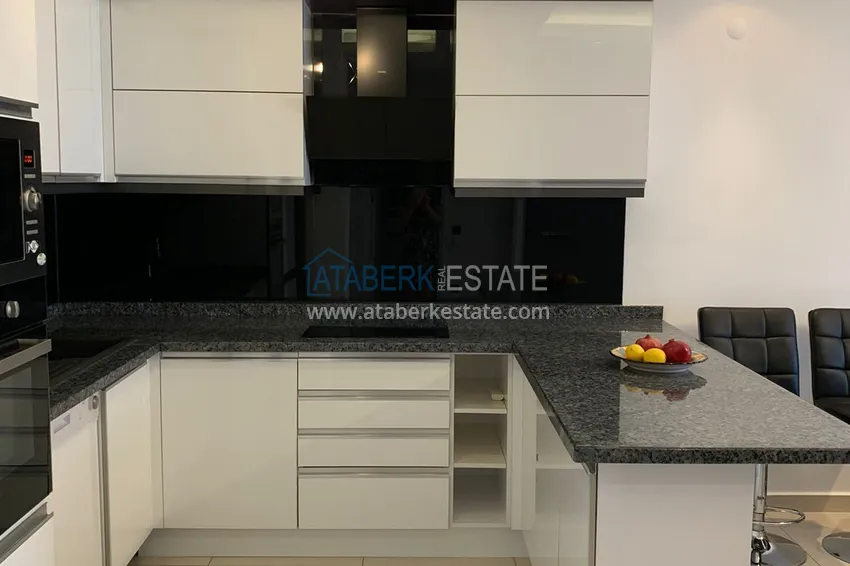 Purchase 1 + 1 apartment furnished in a premium complex, Tosmur area - Alanya 4 