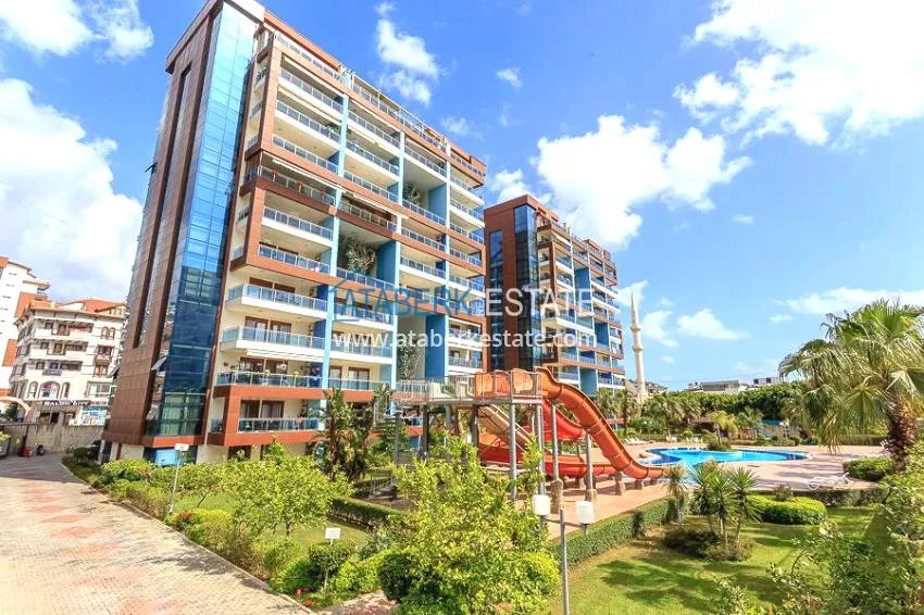 Furnished studio apartments in a prestigious residential complex - Cikcilli district, Alanya 6 