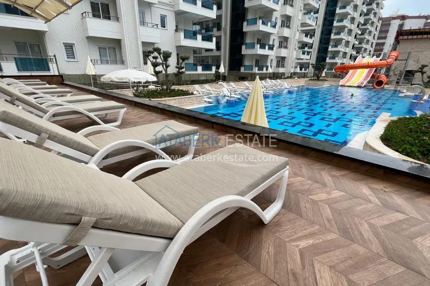 1+1 furnished apartment in a premium complex, Mahmutlar district — Alanya 4 