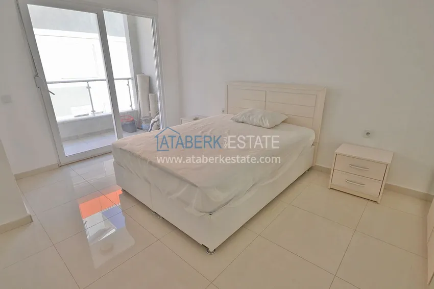 Purchase Furnished 1+1 apartment with side sea view, Kestel district — Alanya 4 