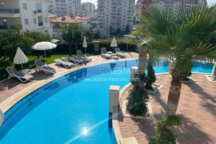 Three-room apartment with furniture in a luxury residential complex in the Cikcilli area 6 