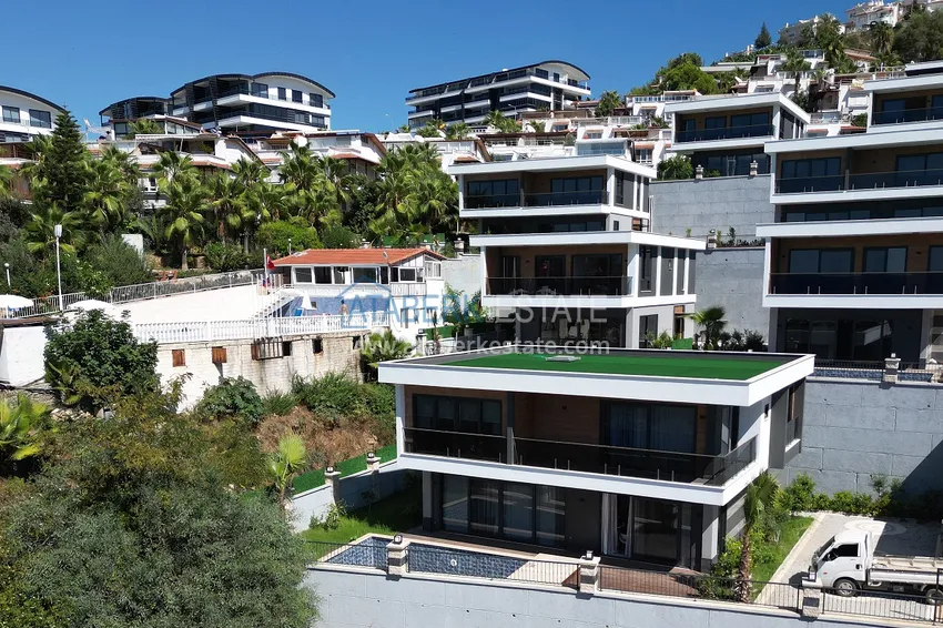 A complex of luxury villas - Kargicak district, Alanya. Citizenship Real Estate 5 